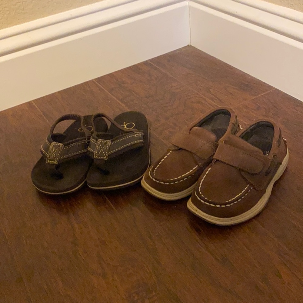 Sperry Top-Sider and OP flip flops